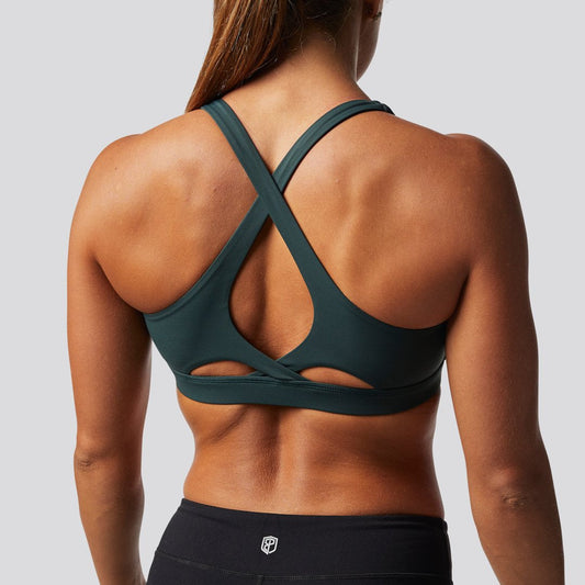 Helix Sports Bra (Evergreen)