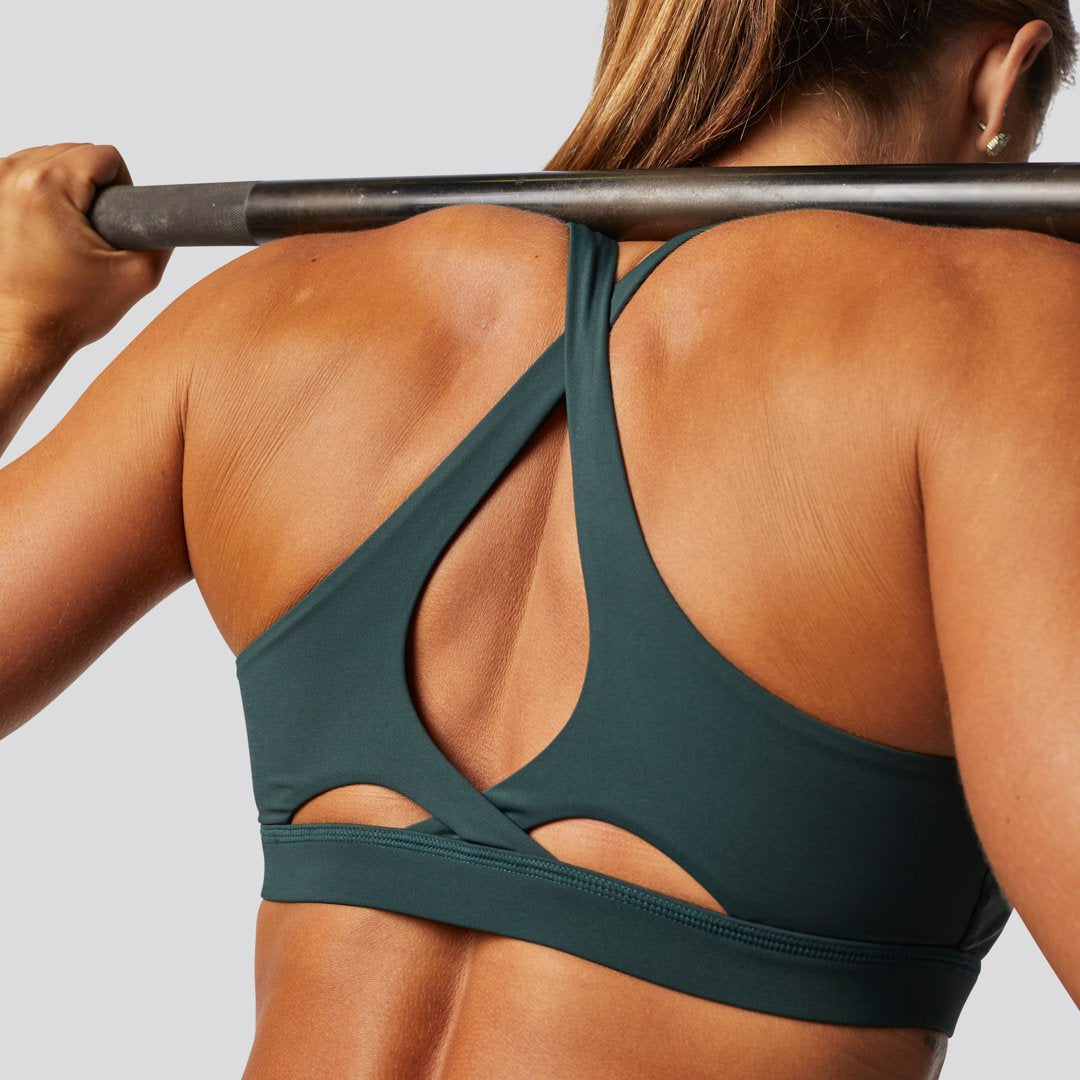 Helix Sports Bra (Evergreen)