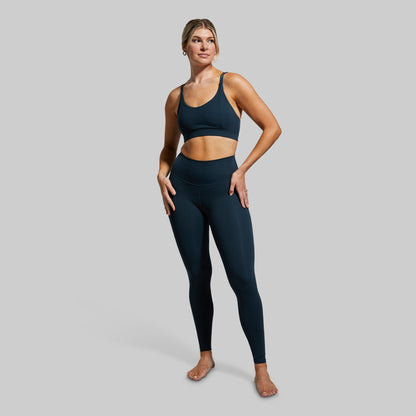 Your Go To Full Length Legging 2.0 (Deep Teal)