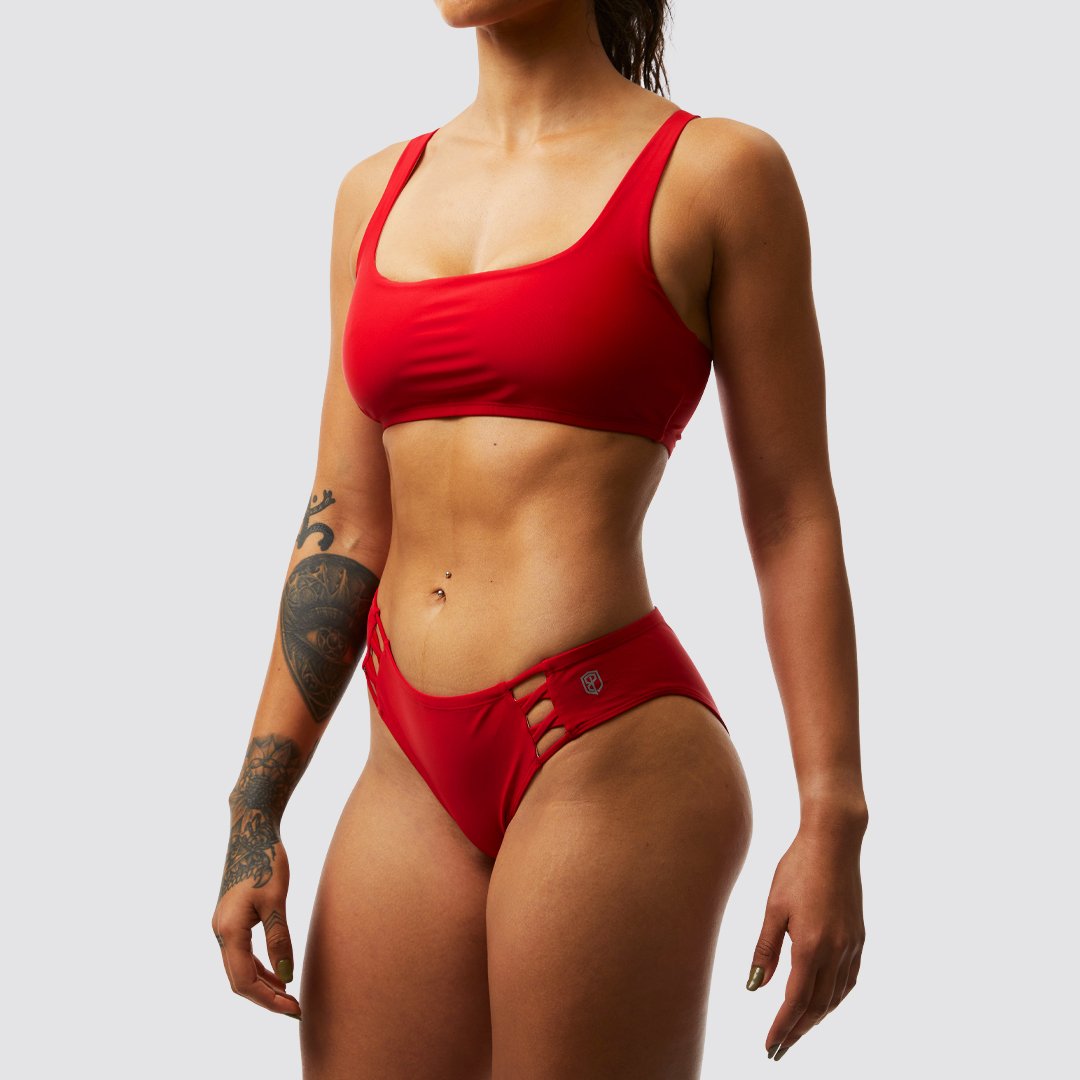 Primitive Bikini Top (Bright Red)
