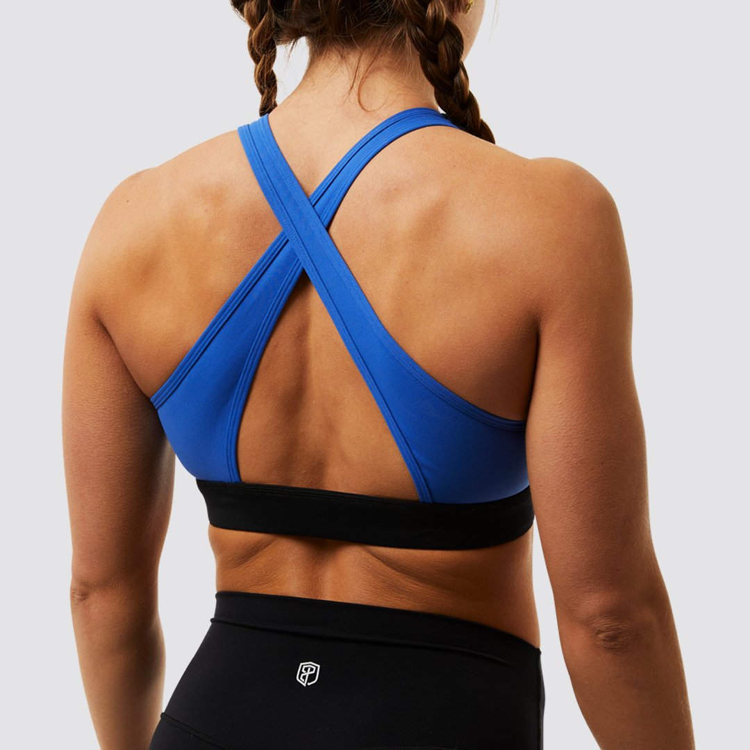 Movement Sports Bra (Royal Blue/Black)