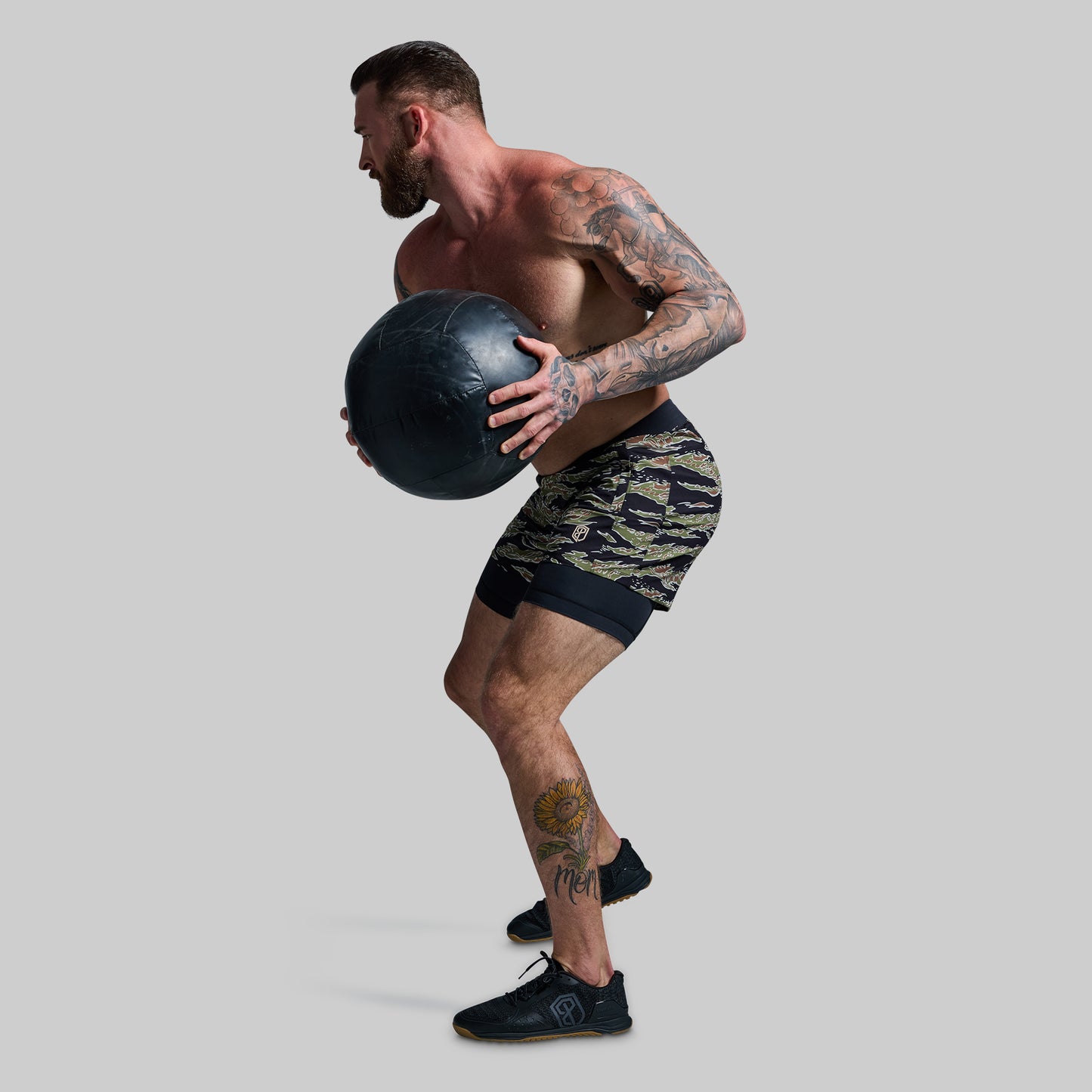 Versatile Short w/ Compression 5" (Jungle Tiger)