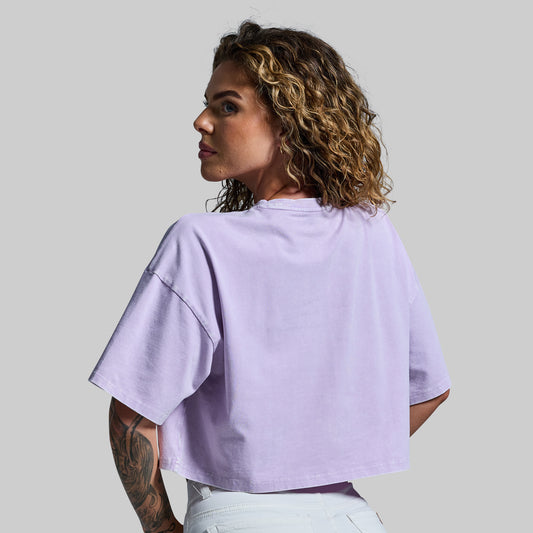 Training Crop Tee 2.0 (Washed Orchid)