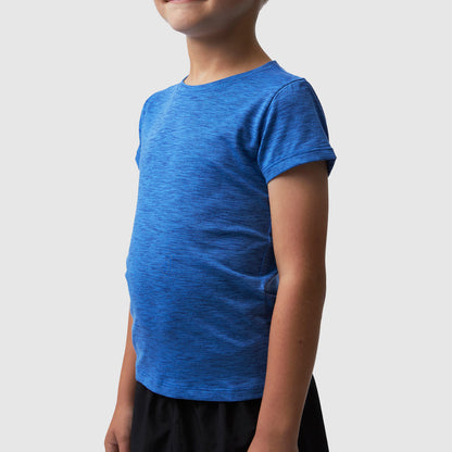 Boys Athleisure Tee (Royal)