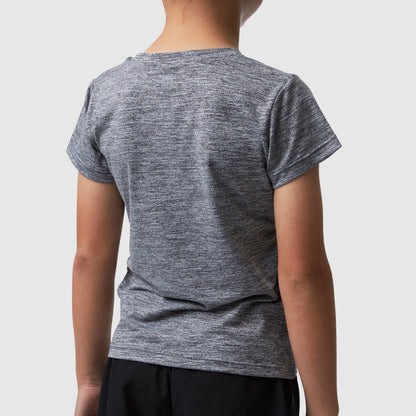 Boys Athleisure Tee (Heather Grey)