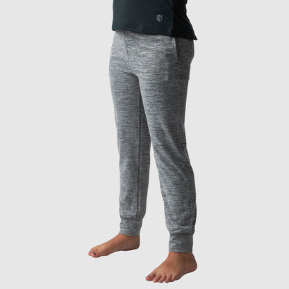 Unisex Kids Rest Day Athleisure Jogger (Heather Grey)