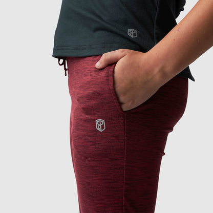 Unisex Kids Rest Day Athleisure Jogger (Maroon)