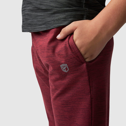 Unisex Kids Rest Day Athleisure Jogger (Maroon)
