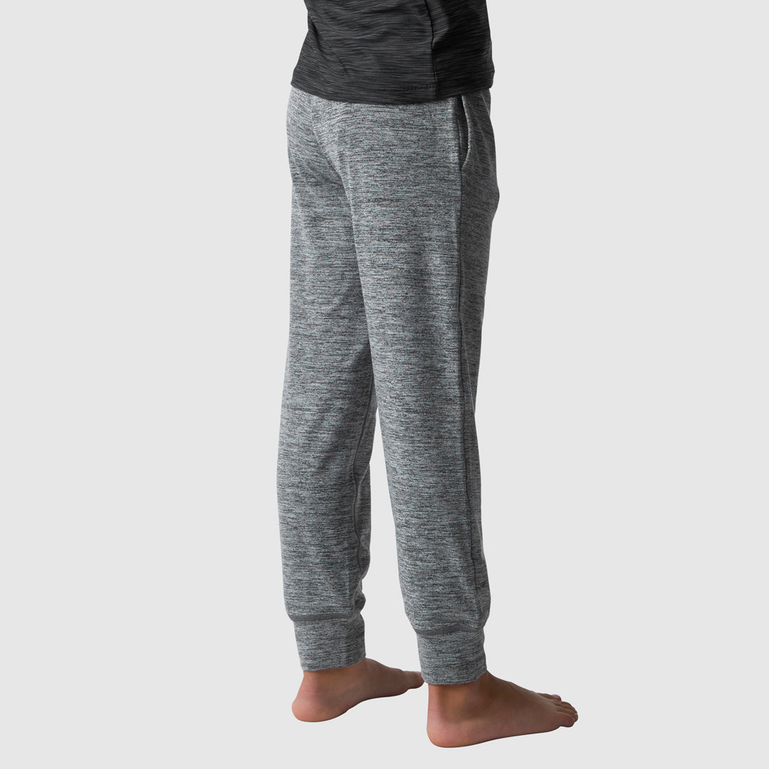Unisex Kids Rest Day Athleisure Jogger (Heather Grey)