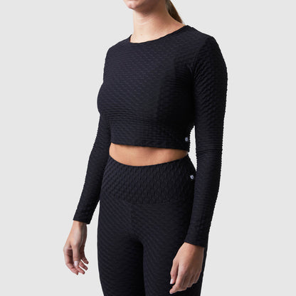 Summit Crop Top (Black)