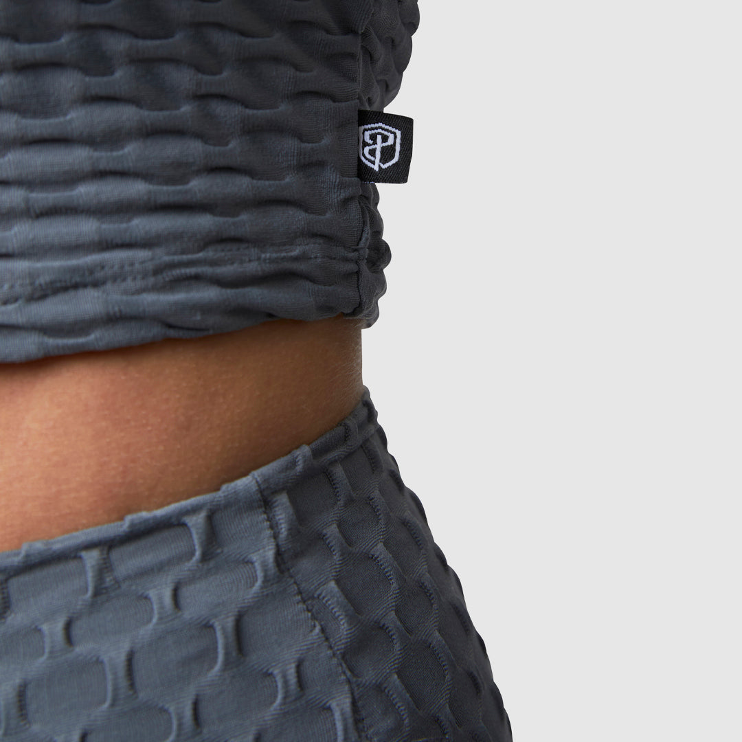 Summit Crop Top (Slate)