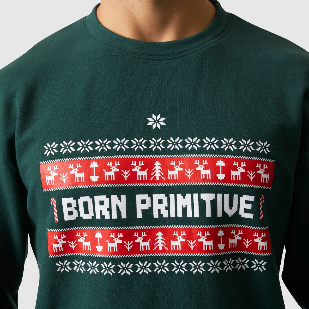 Unmatched Crew Sweatshirt (Born Primitive Christmas Sweater)