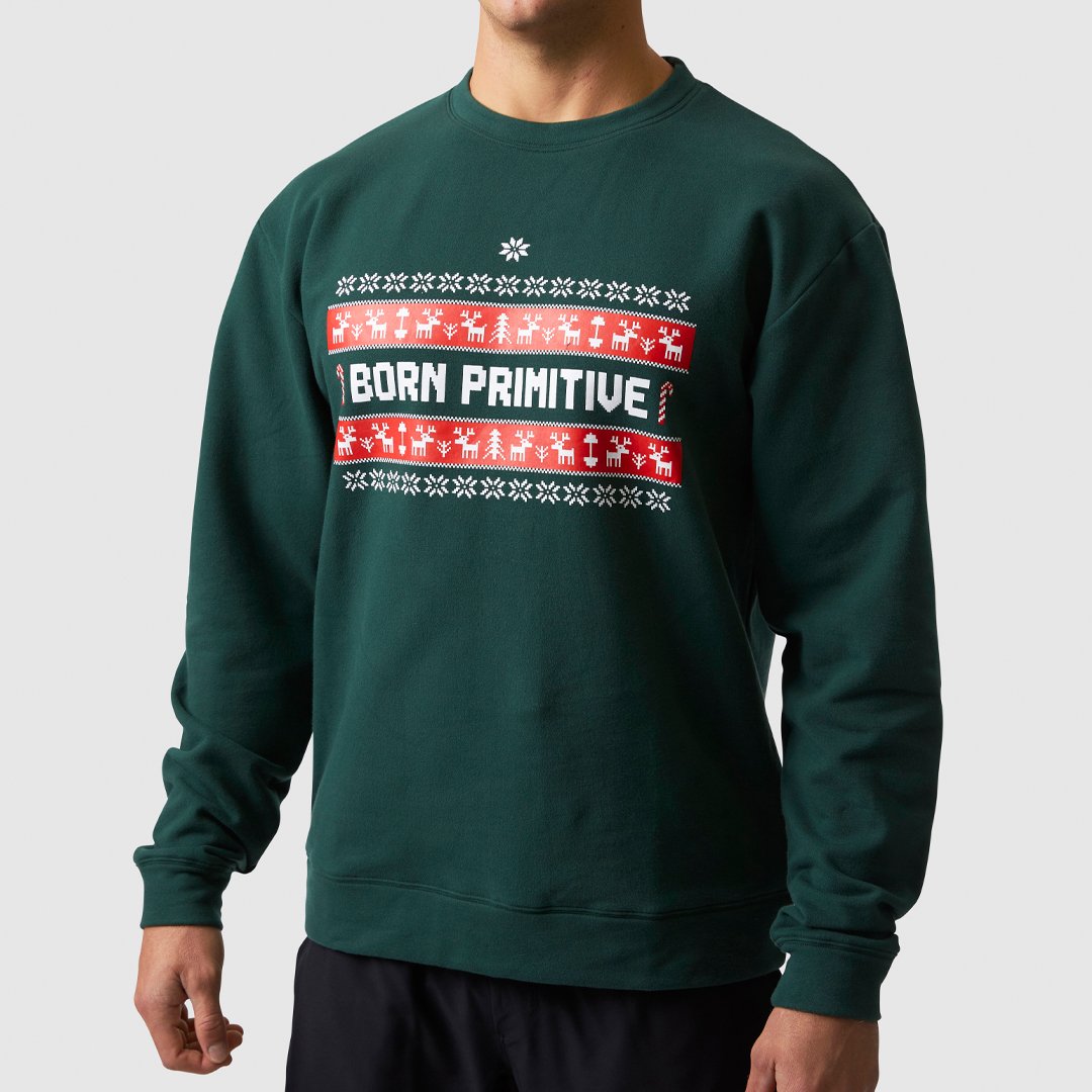 Unmatched Crew Sweatshirt (Born Primitive Christmas Sweater)