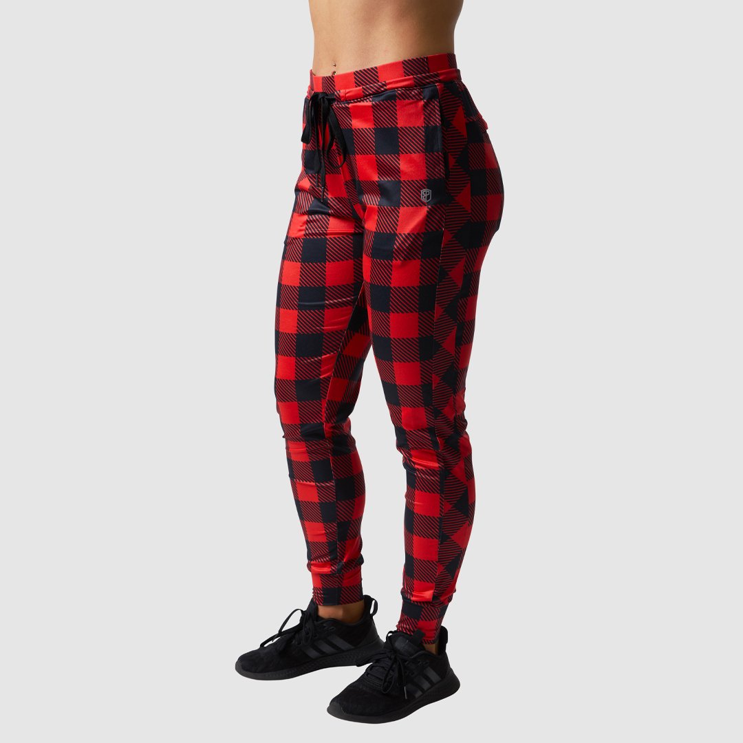 Women's Rest Day Athleisure Jogger (Buffalo Plaid)