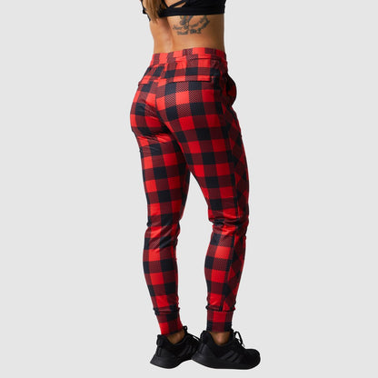 Women's Rest Day Athleisure Jogger (Buffalo Plaid)