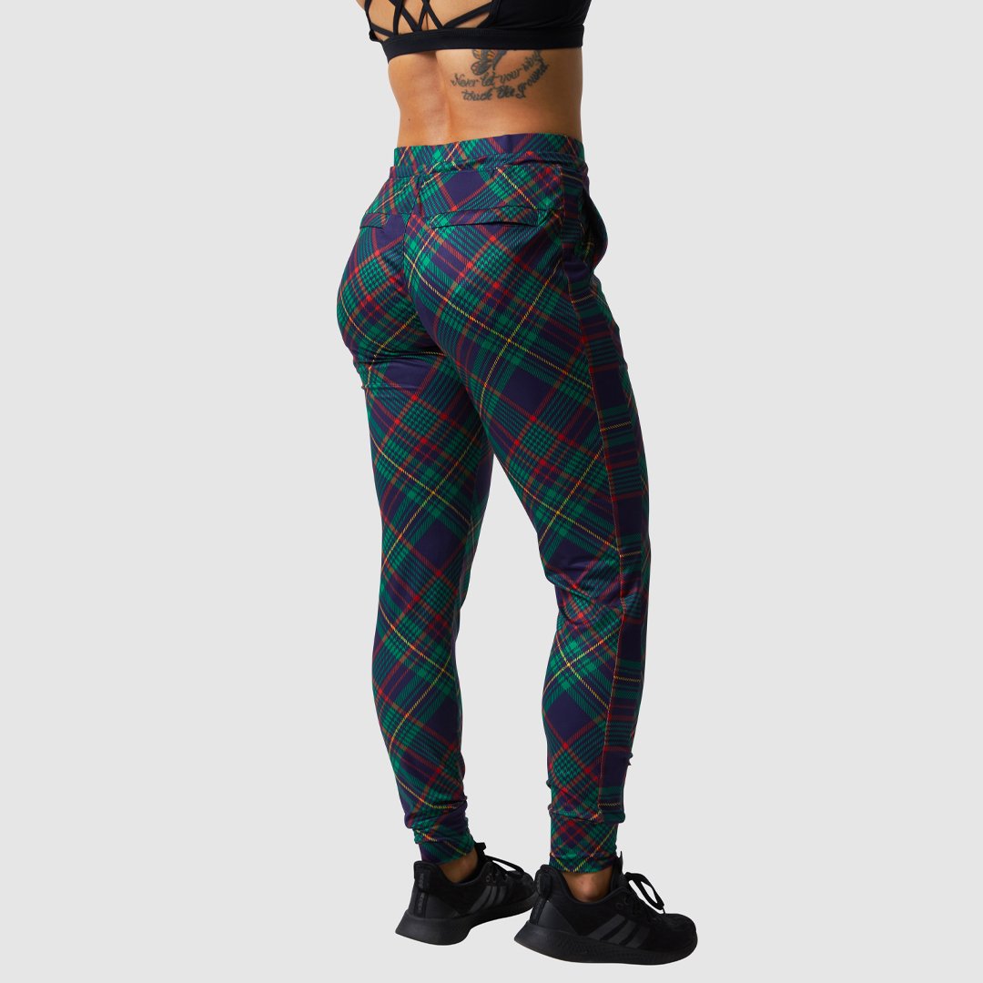 Women's Rest Day Athleisure Jogger (Tartan)