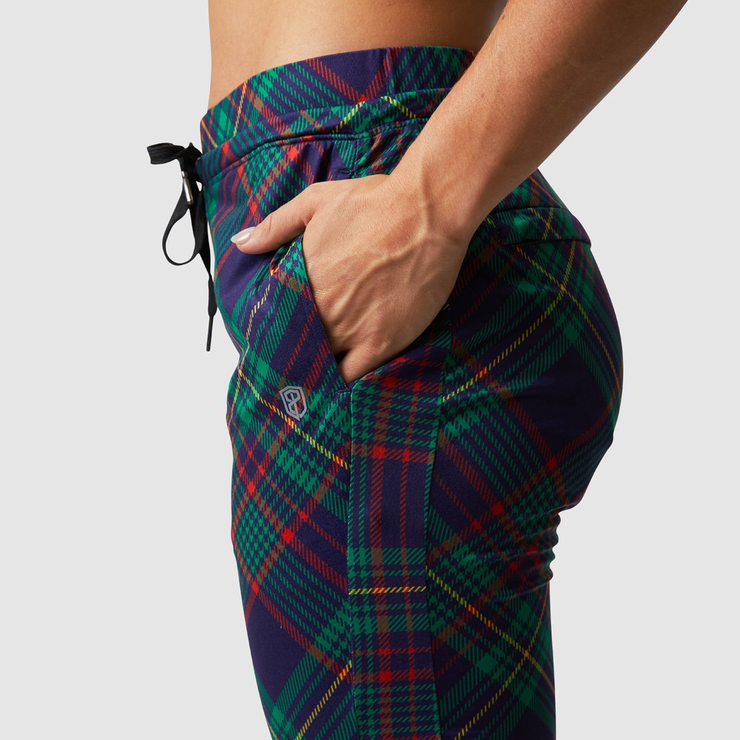 Women's Rest Day Athleisure Jogger (Tartan)