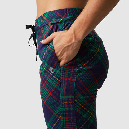 Women's Rest Day Athleisure Jogger (Tartan)