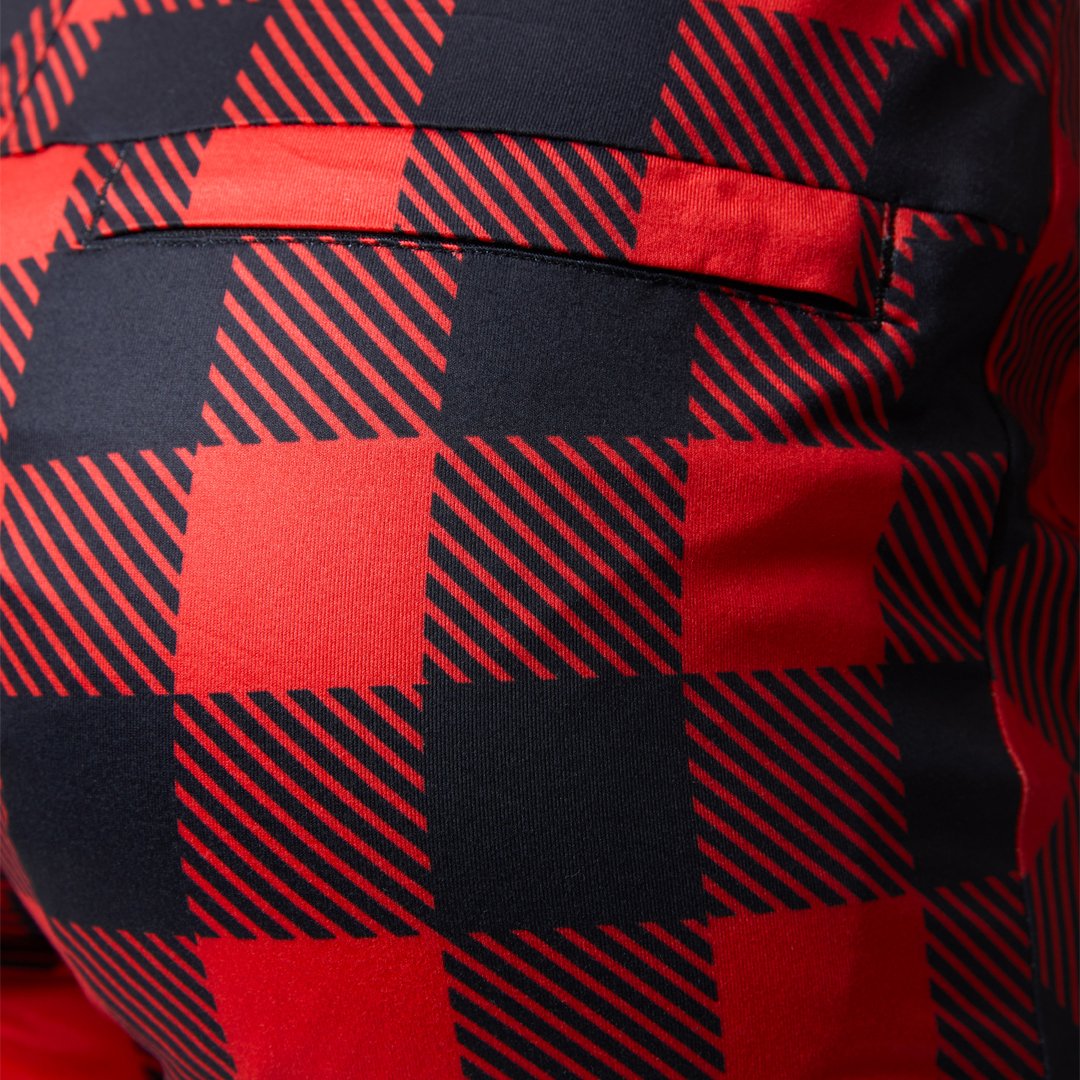 Women's Rest Day Athleisure Jogger (Buffalo Plaid)