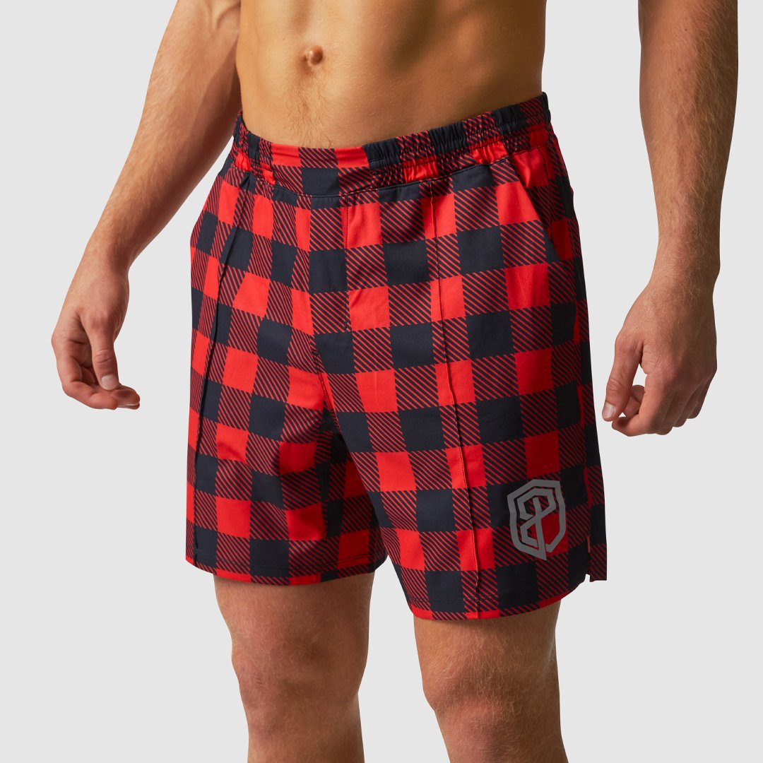 Training Short (Buffalo Plaid)