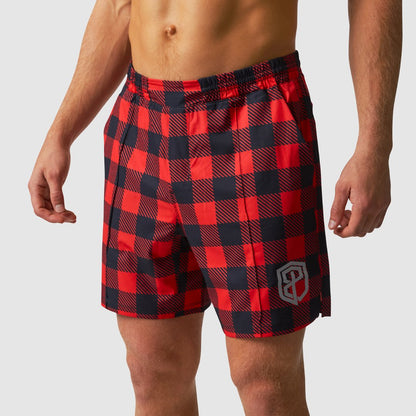 Training Short (Buffalo Plaid)