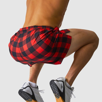 Training Short (Buffalo Plaid)