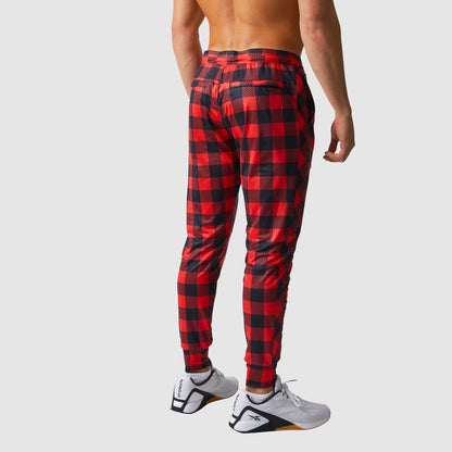 Men's Rest Day Athleisure Jogger (Buffalo Plaid)