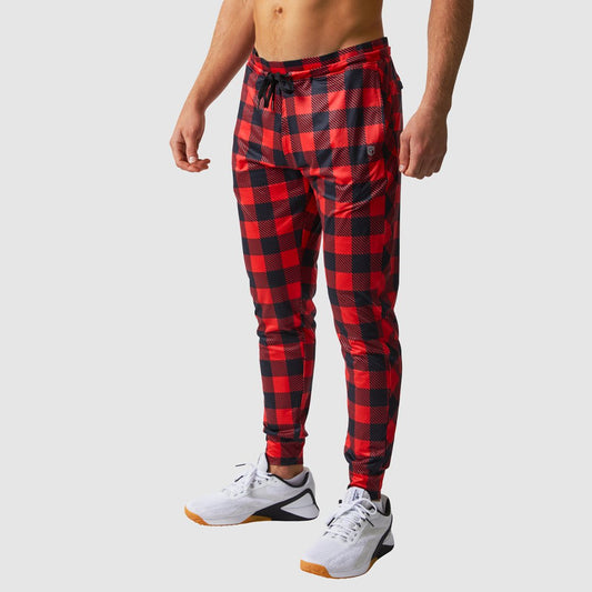 Men's Rest Day Athleisure Jogger (Buffalo Plaid)