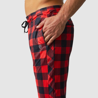 Men's Rest Day Athleisure Jogger (Buffalo Plaid)