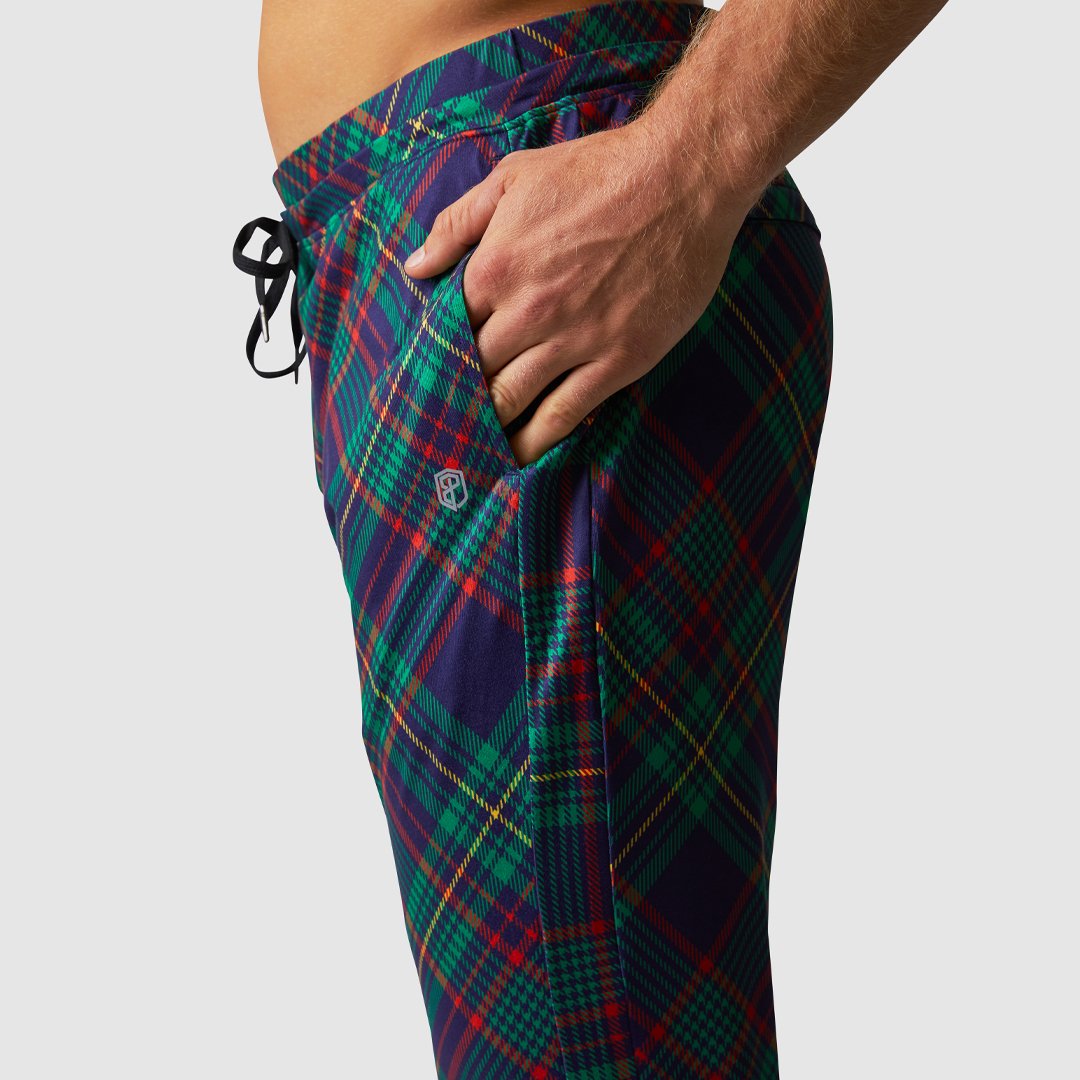 Men's Rest Day Athleisure Jogger (Tartan)