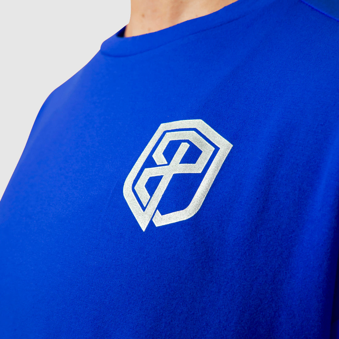 Training Crop Tee (Electric Royal)