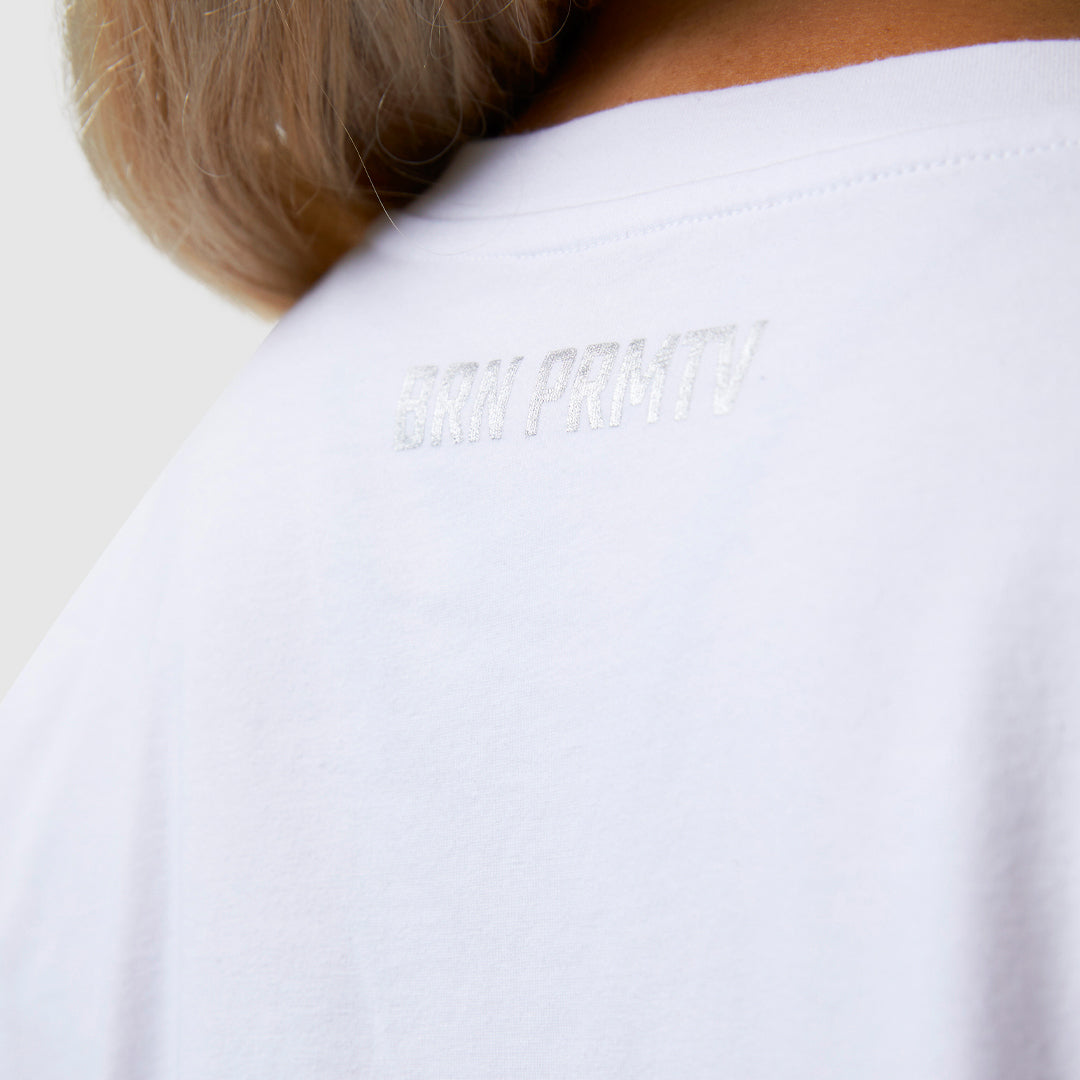 Training Crop Tee (White)