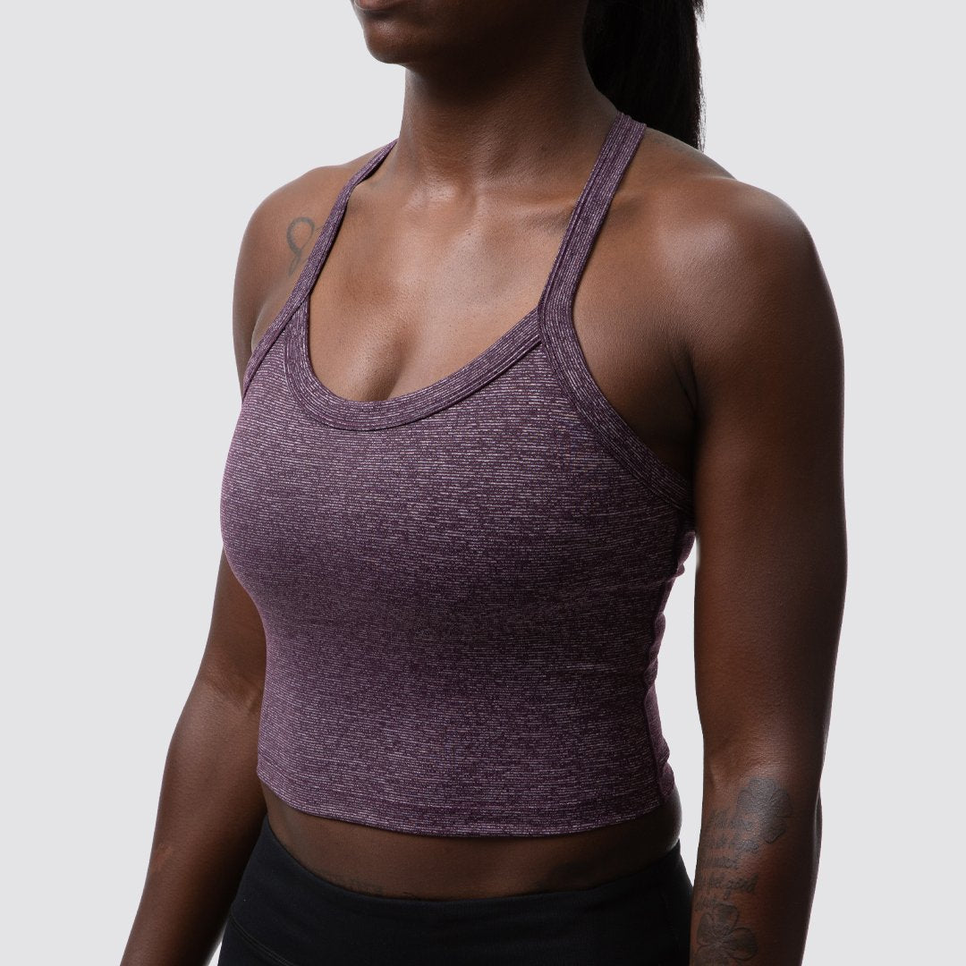 Your New Favorite Sports Bra (Heather Plum)