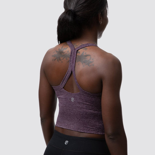 Your New Favorite Sports Bra (Heather Plum)