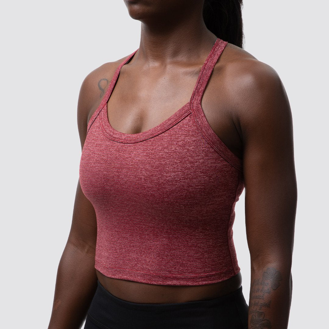 Your New Favorite Sports Bra (Heather Wine)