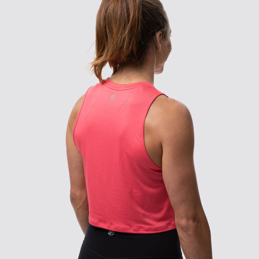 Subtle Flex Tank (Fiery Rose)