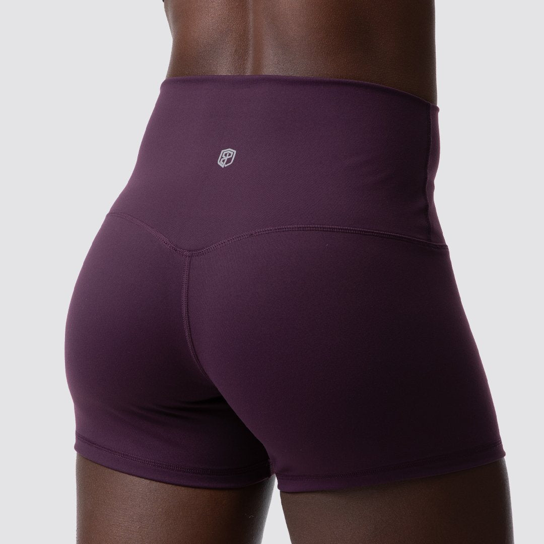 New Heights Booty Short (Plum)