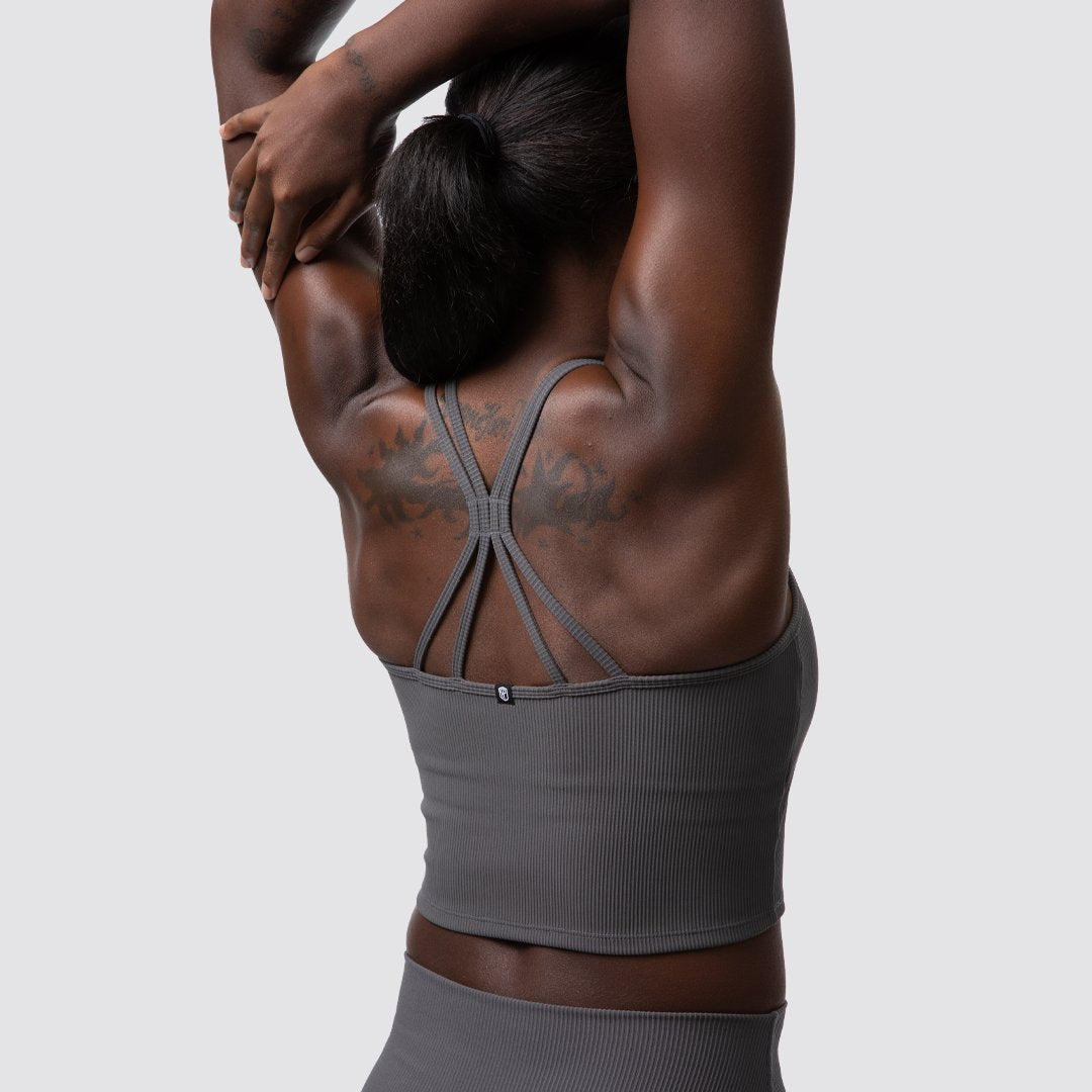 Limitless Sports Bra (Dark Grey)