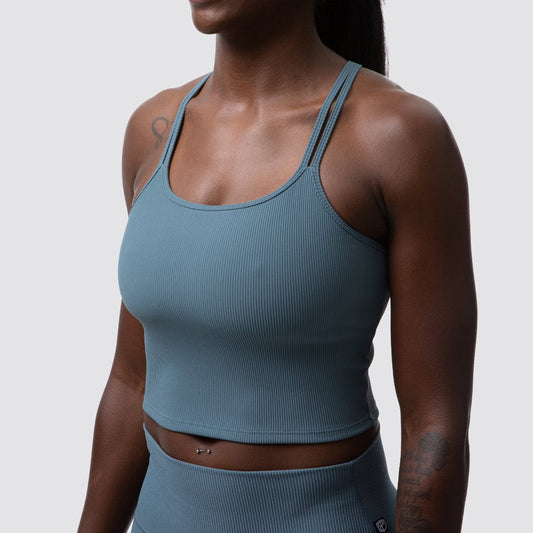 Limitless Sports Bra (Smokey Blue)