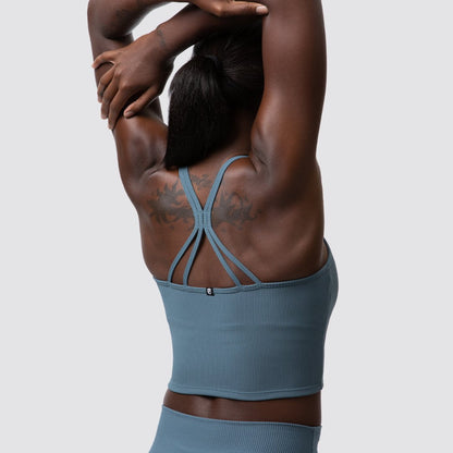 Limitless Sports Bra (Smokey Blue)
