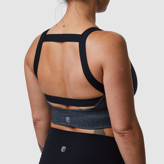 Moxie Full Throttle Sports Bra (Steel Smoke)