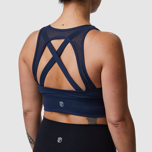 X-Factor Full Throttle Sports Bra (Navy)
