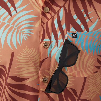 Voyager Button Up (Electric Leaves)