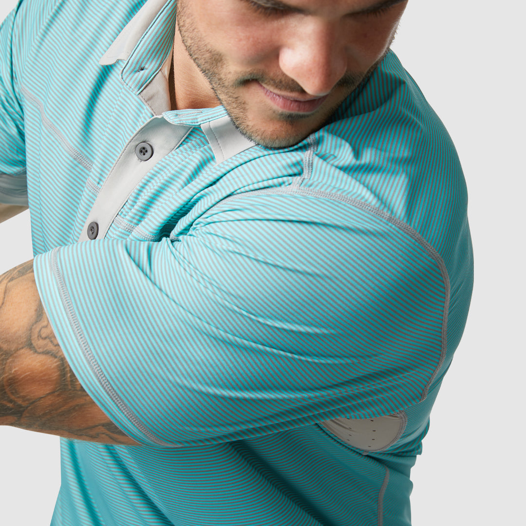 Men's Tek Polo (Ocean Glass)