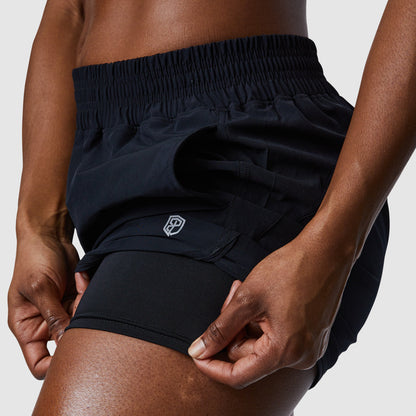 Swift Run Short (Black)