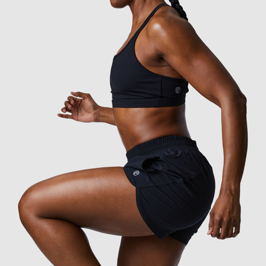 Swift Run Short (Black)