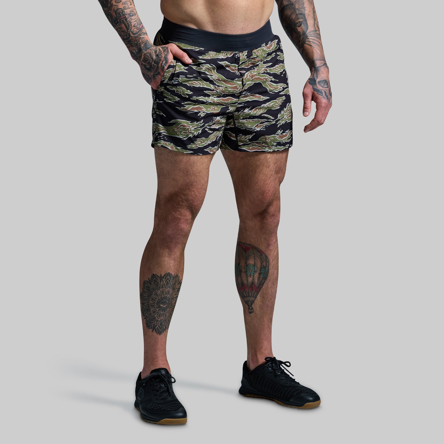 Versatile Short w/ Compression 5" (Jungle Tiger)