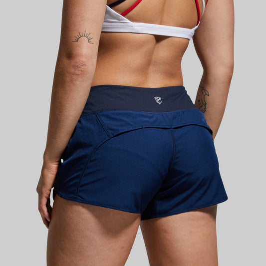 Free Flow Short (Navy)