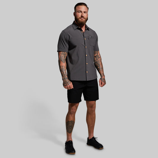 Voyager Button Up (Gunmetal Grey)