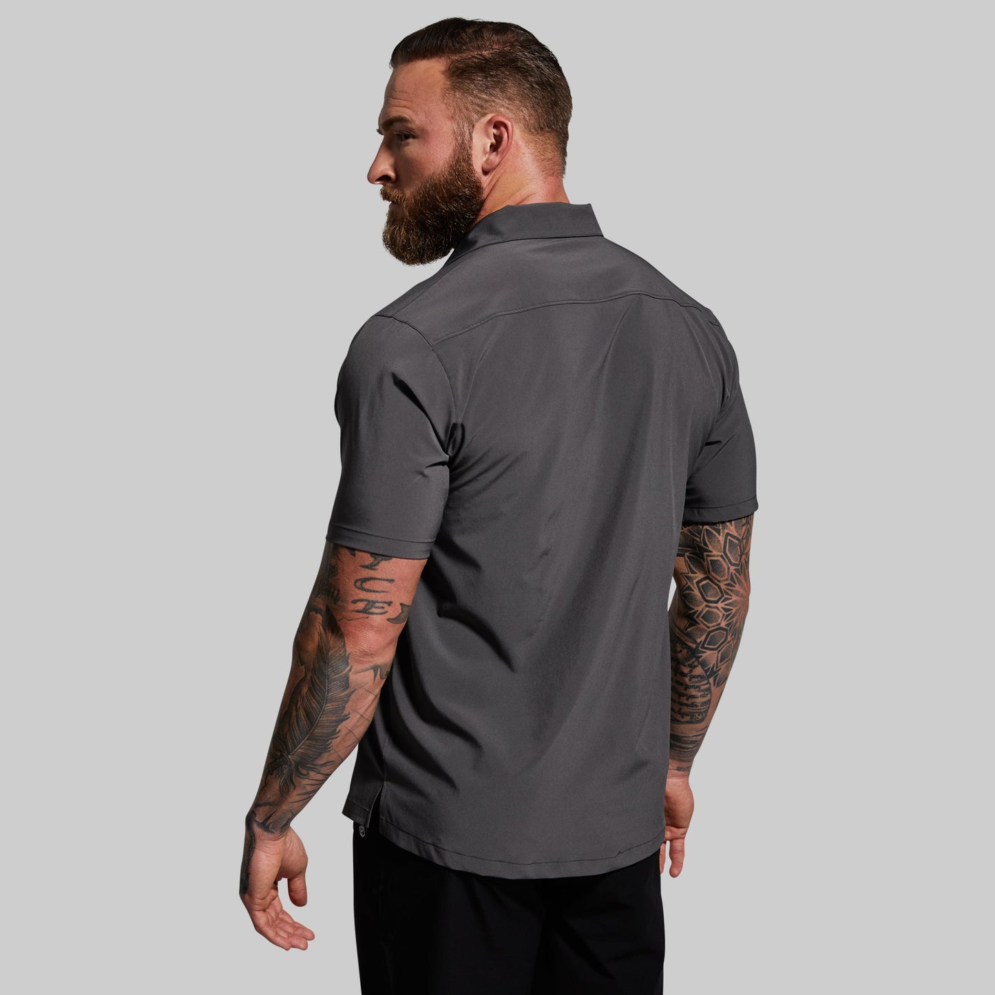 Voyager Button Up (Gunmetal Grey)